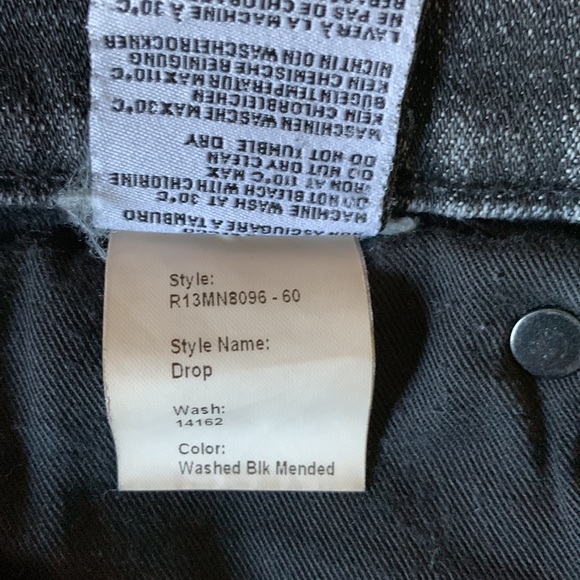 R13 Mens Italian Jeans - Picture 6 of 11